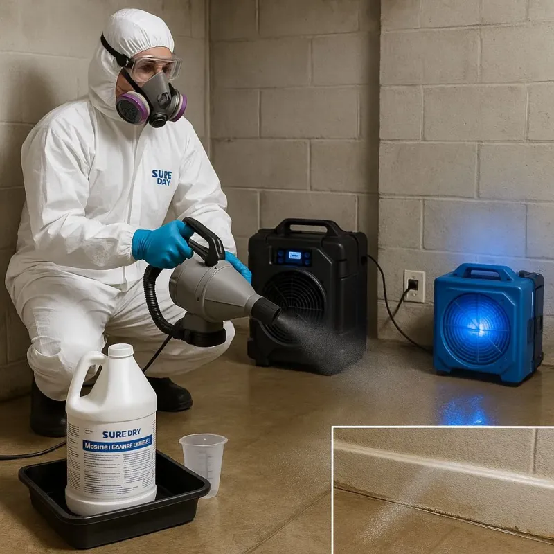 Sanitization and Odor Removal process in Linn County, OR