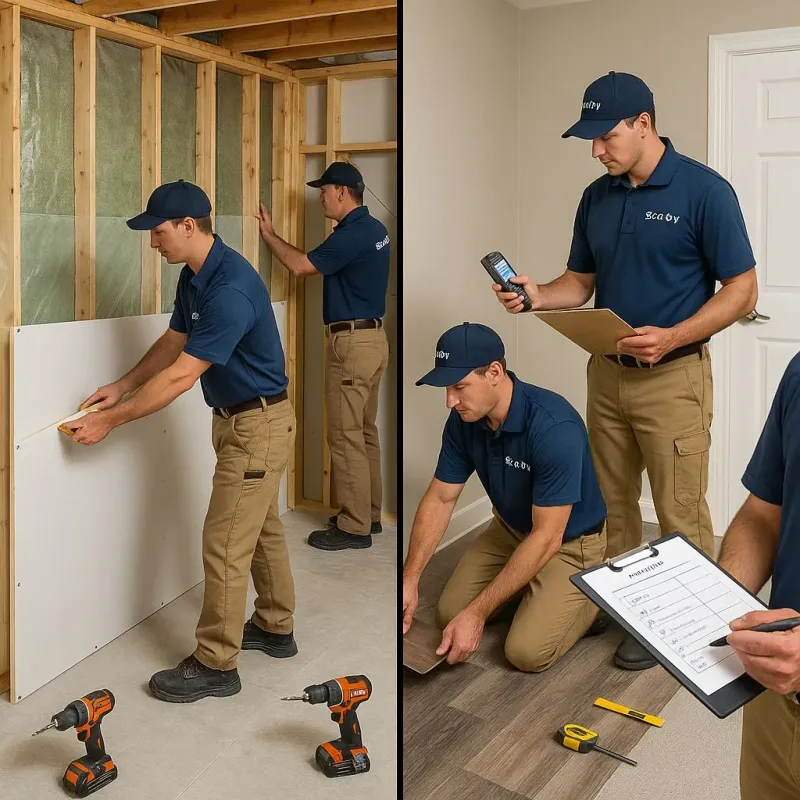 Repairs and Reconstruction process in Linn County, OR